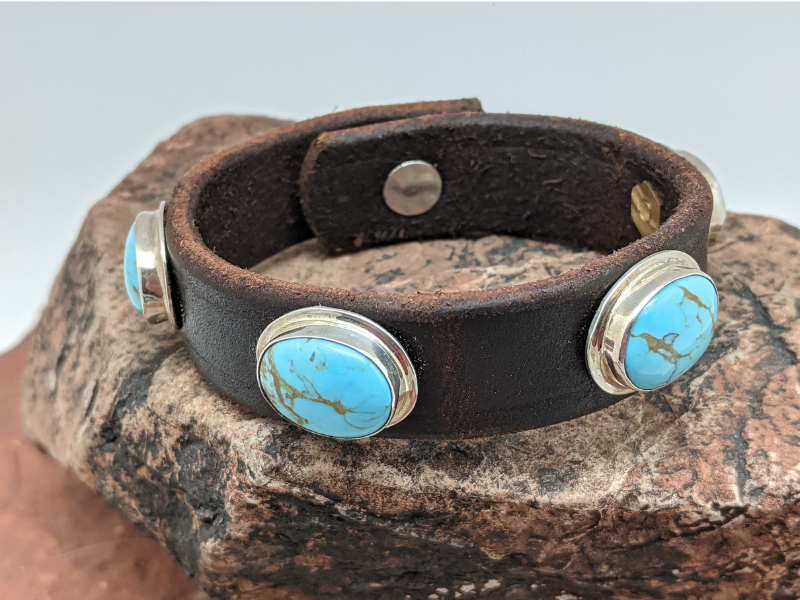 Kingman Turquoise Candy offers Bracelet