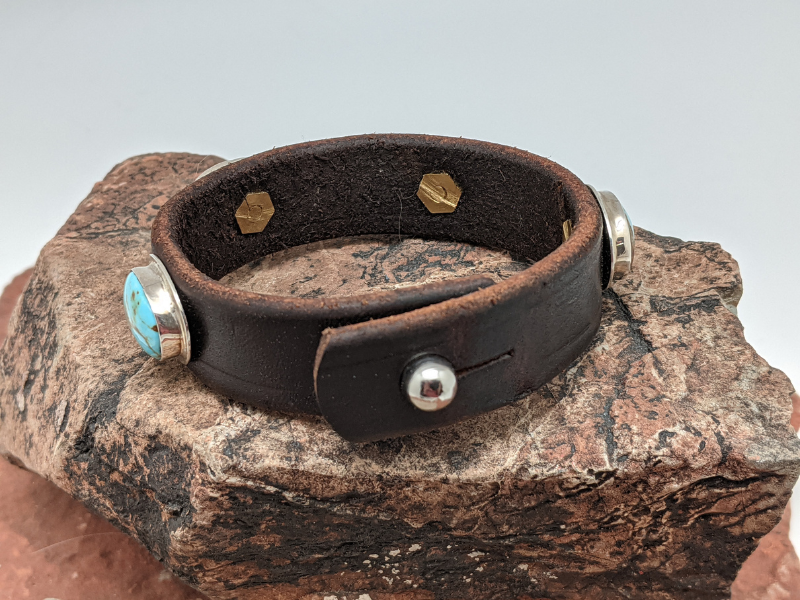Wholesale Kingman Turquoise Rock Candy Bracelet