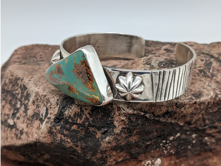 Wholesale Royston Turquoise Sterling Silver Cuff