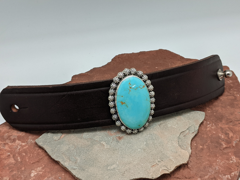 Kingman Turquoise Berry Cluster Bracelet