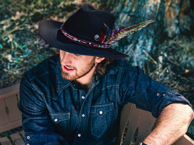 Strut Felt Fedora - Black