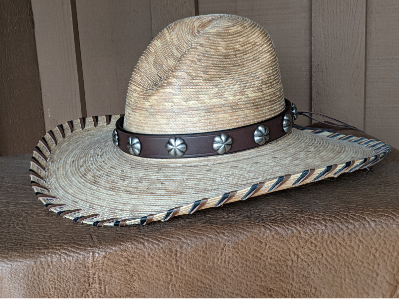 Blacksmith Parachute Concho Hatband