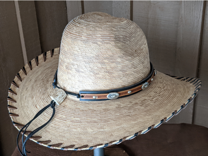 Wholesale Southwest Sunburst Leather Hatband