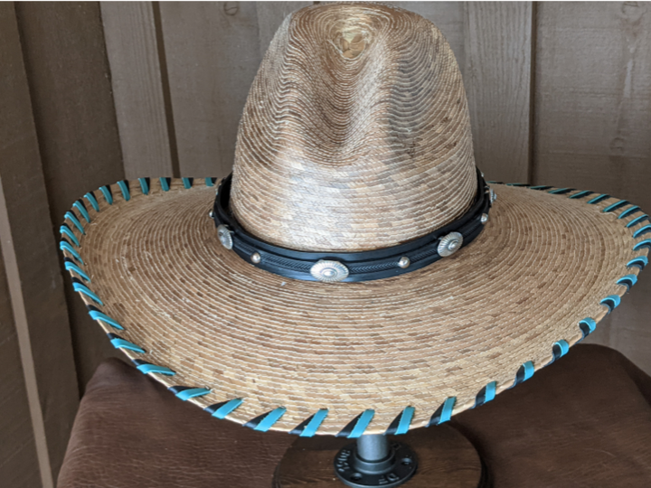 Wholesale Southwest Sunburst Leather Hatband