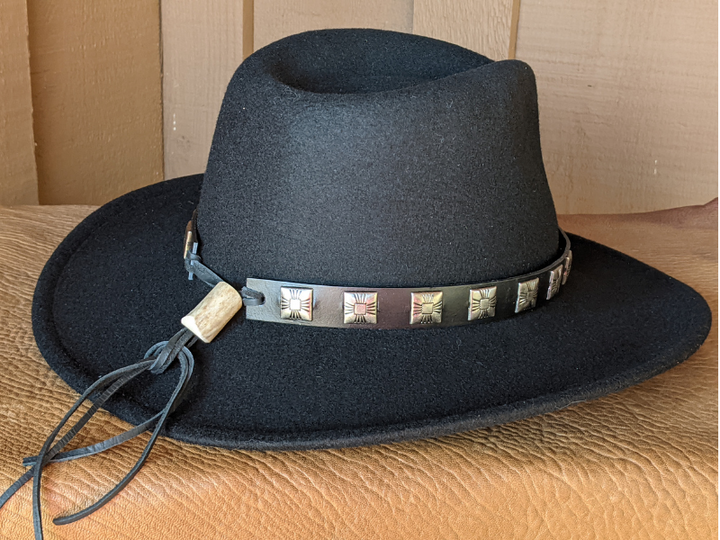 Wholesale Val Leather Hatband