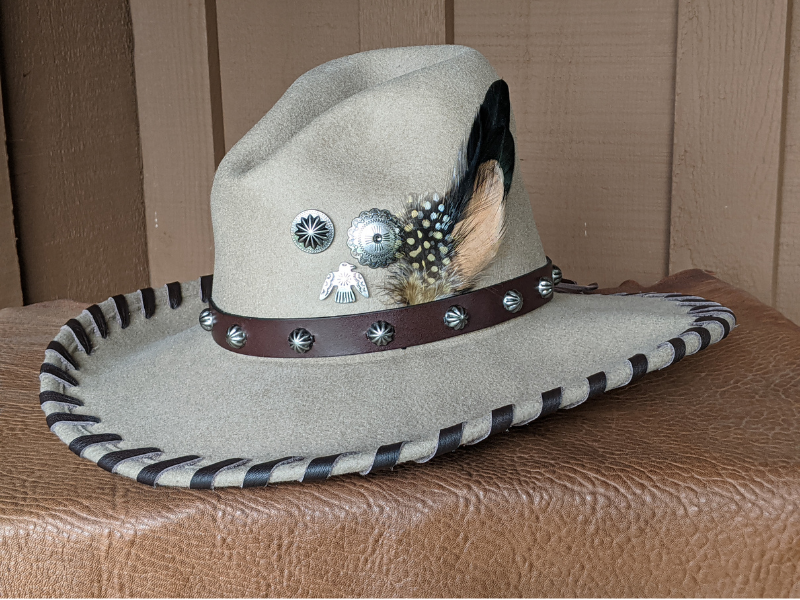 Wholesale Dakota Gus Felt Hat - Putty
