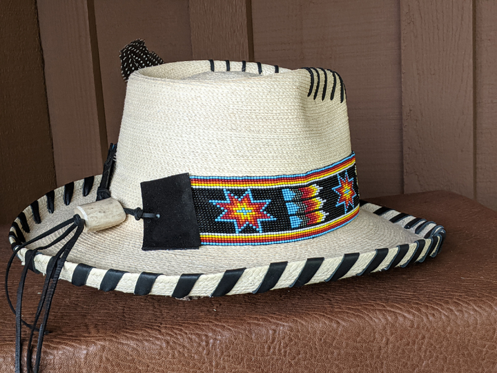 Wholesale Santa Fe Chief Fedora Palm Hat