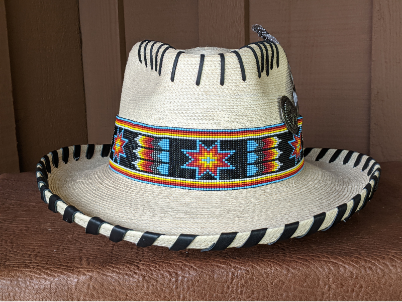 Santa Fe Chief Fedora Palm Hat