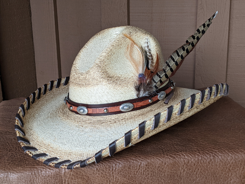 Wholesale Bo Scorched Gus Palm Hat