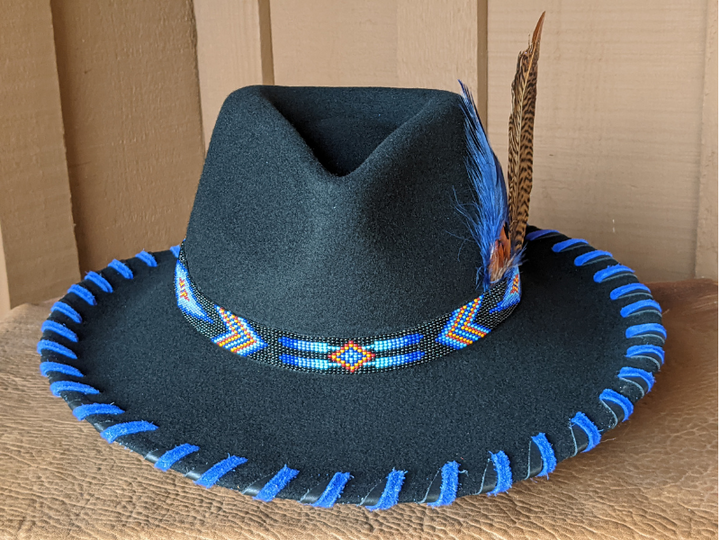 Wholesale Azul Wool Felt Fedora
