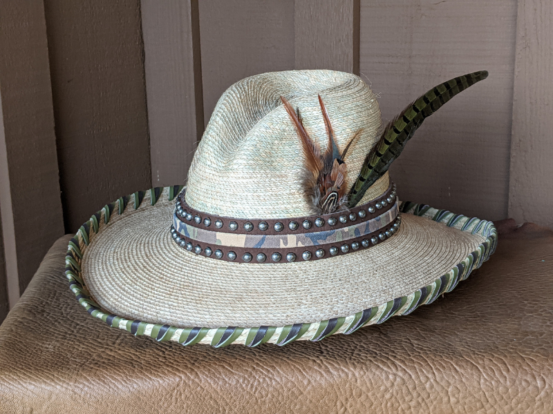Wholesale Western Camo Gus Palm Hat