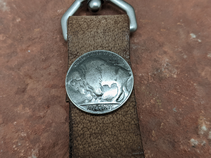 Buffalo Nickel Keychain