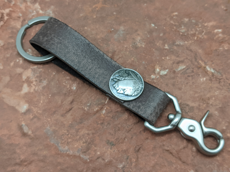 Indian Head Nickel Keychain