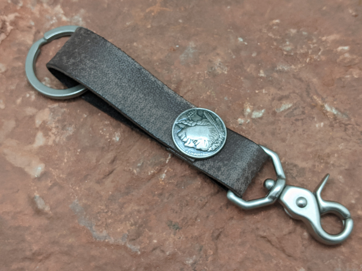 Indian Head Nickel Keychain