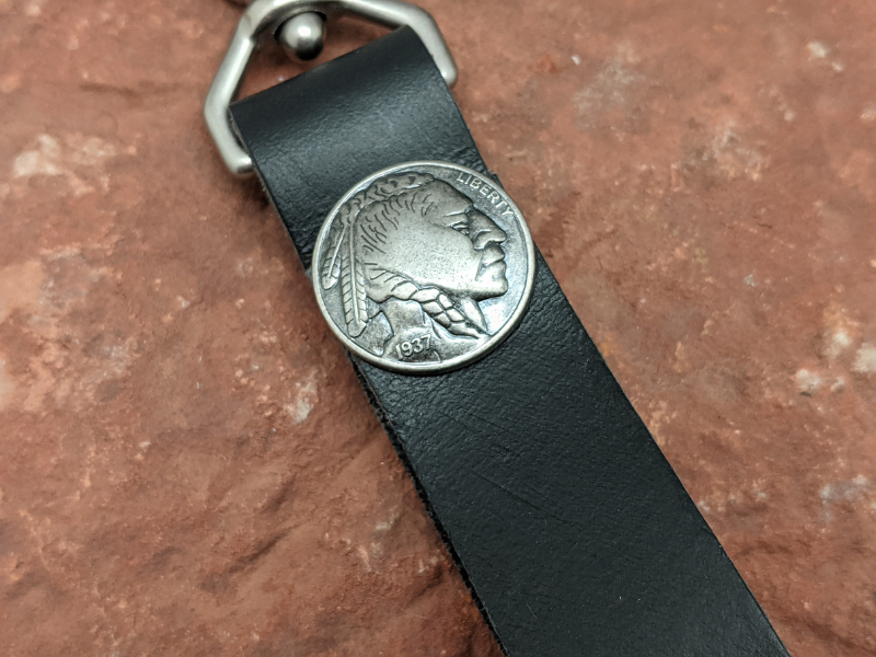Indian Head Nickel Keychain