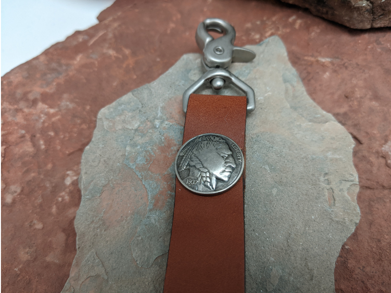 Indian Head Nickel Keychain