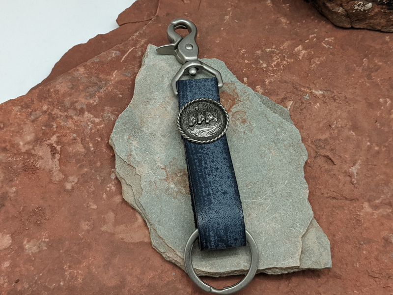 For the Love of Horses Key Chain