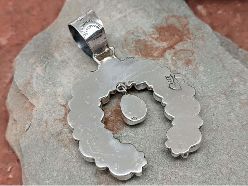 Wholesale Sonoran Gold Turquoise Naja Pendant