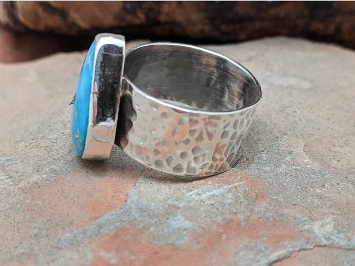 Wholesale Blue Ridge Turquoise  Cigar Band Ring