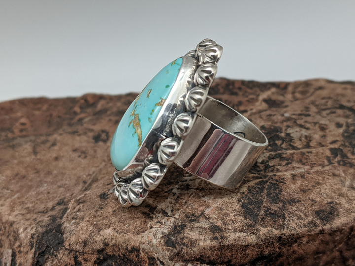 Wholesale Verde Valley Turquoise Berry Cluster Ring  - Adjustable